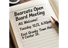 Public Board Meeting